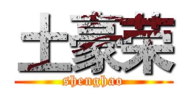 土豪荣 (shenghao)