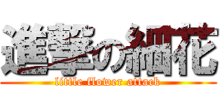 進撃の細花 (little flower attack)