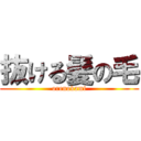 抜ける髪の毛 (orenokami)