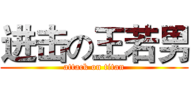 进击の王若男 (attack on titan)