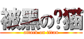 被黑の冻猫 (attack on titan)