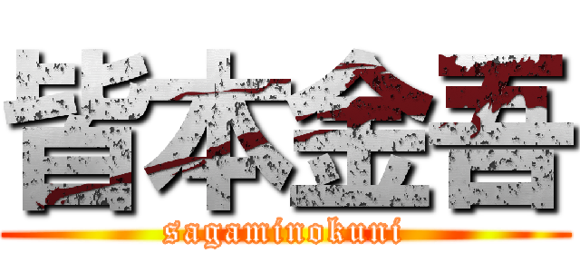皆本金吾 (sagaminokuni)