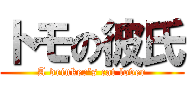 トモの彼氏 (A drinker\'s cat lover)