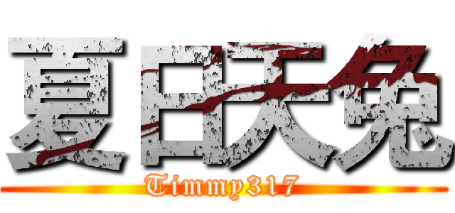 夏日天兔 (Timmy317)