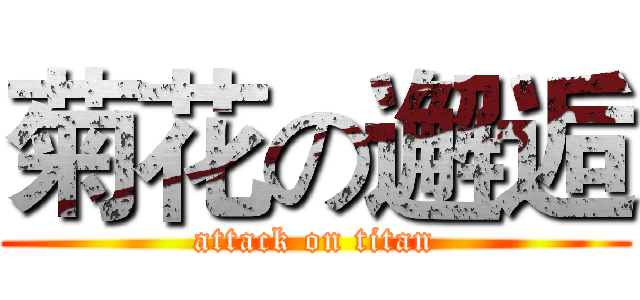 菊花の邂逅 (attack on titan)
