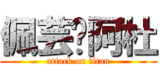 佩芸♥阿杜 (attack on titan)