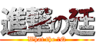進撃の廷 (What the わQ)
