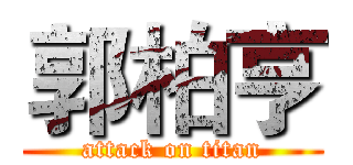郭柏亨 (attack on titan)