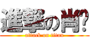 進撃の肖佬 (attack on titan)