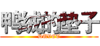 鸭绒的垫子 (DUVET)