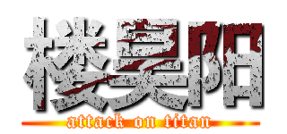楼昊阳 (attack on titan)