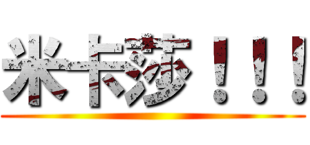 米卡莎！！！ ()