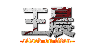 王晨 (attack on titan)