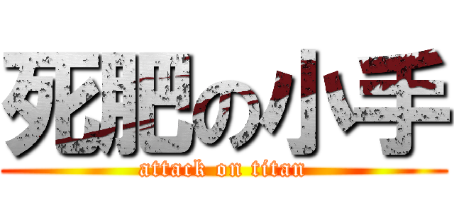 死肥の小手 (attack on titan)
