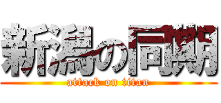 新潟の同期 (attack on titan)