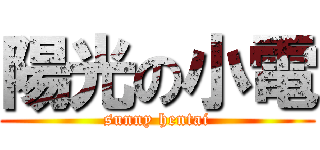 陽光の小電 (sunny hentai)