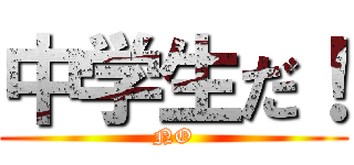 中学生だ！ (NO)