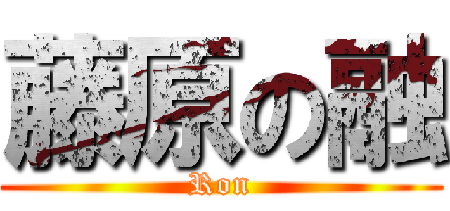 藤原の融 (Ron)