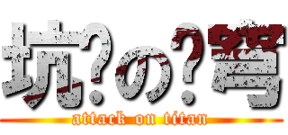 坑爹の苍穹 (attack on titan)