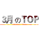 ３月 のＴＯＰ (attack on titan)