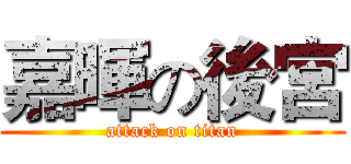 嘉暉の後宮 (attack on titan)