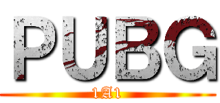 ＰＵＢＧ (1A1)