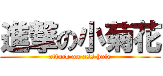 進撃の小菊花 (attack on ass hole)