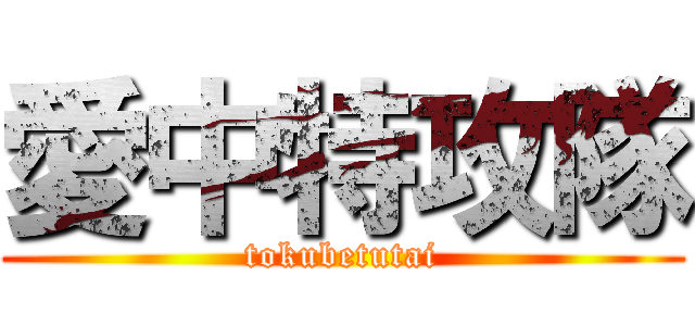 愛中特攻隊 (tokubetutai)