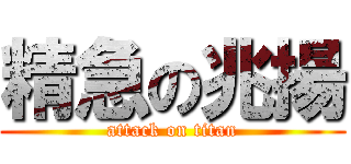 精急の兆揚 (attack on titan)