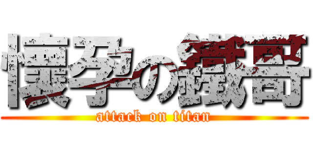 懷孕の鐵哥 (attack on titan)
