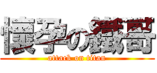 懷孕の鐵哥 (attack on titan)