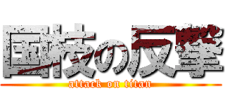 国枝の反撃 (attack on titan)