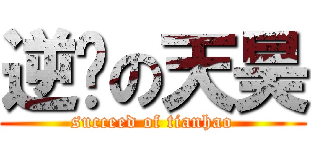 逆袭の天昊 (succeed of tianhao)