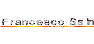 Ｆｒａｎｃｅｓｃｏ Ｓａｌｍｉｓｔａ (Leggi Oyasumi Punpun)