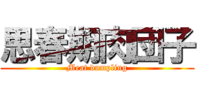 思春期肉団子 (Meat dumpling)