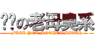 屌你の老母臭系 (FUCK YOU MOTHER BITCH)