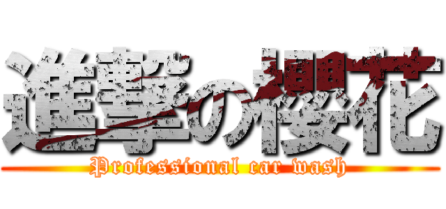 進撃の櫻花 (Professional car wash)