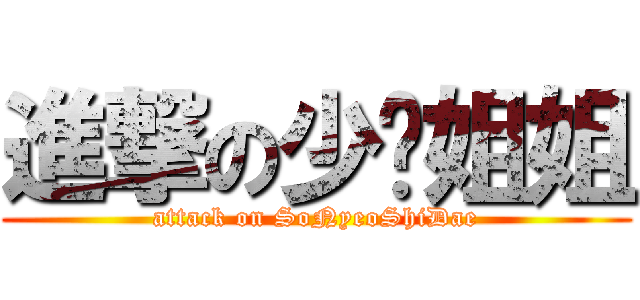 進撃の少时姐姐 (attack on SoNyeoShiDae)