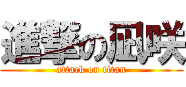 進撃の凪咲 (attack on titan)