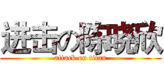进击の陈晓欣 (attack on titan)