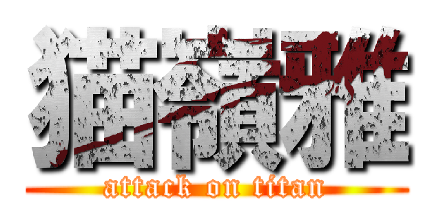 猫嶺雅 (attack on titan)