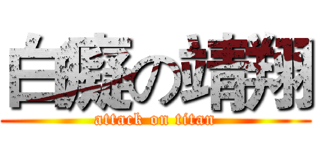 白癡の靖翔 (attack on titan)