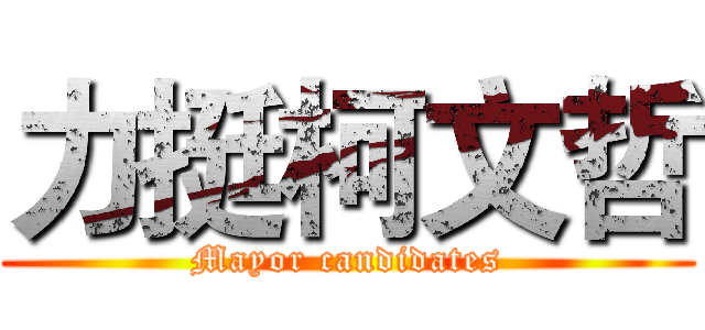 力挺柯文哲 (Mayor candidates)