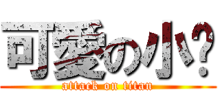 可愛の小昸 (attack on titan)