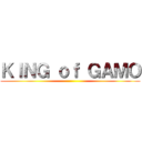 ＫＩＮＧ ｏｆ ＧＡＭＯ ()