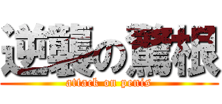 逆襲の驚根 (attack on penis)