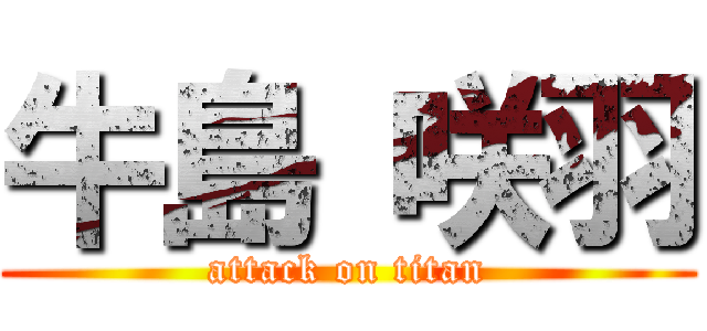 牛島 咲羽 (attack on titan)