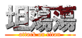 坦蕩蕩 (attack on titan)