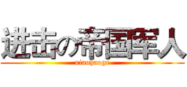 进击の帝国军人 (xiaohaoge)