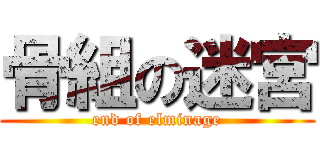 骨組の迷宮 (end of elminage)